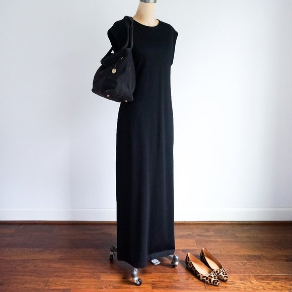 Skagen  Black Nubuck Leather Drapey Shoulder bag - Picture 10 of 10